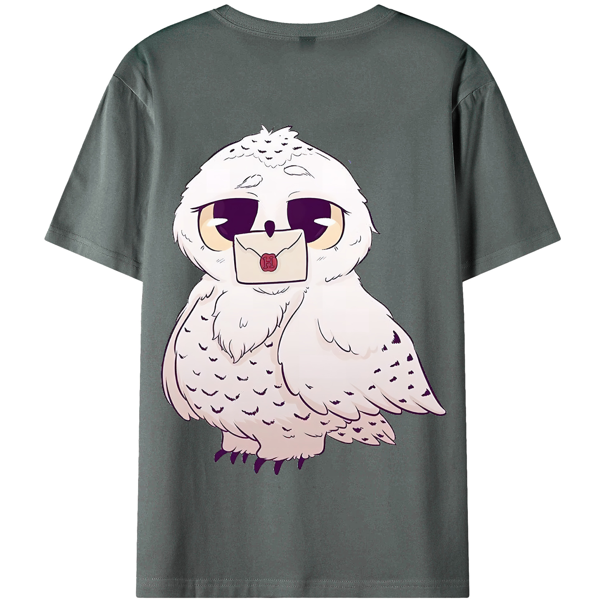 （画像用） Harry Potter ハリー・ポッターシリーズ 綿100％半袖Tシャツ（背面プリント）